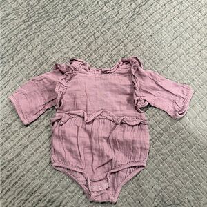 Kate Quinn Lavender Baby Romper